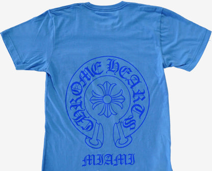 CHROME HEARTS MIAMI ULTRA TEE "BLUE"