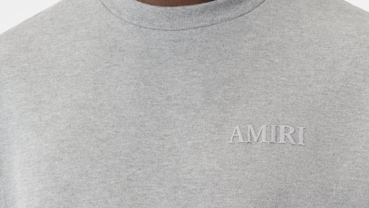 AMIRI OVERSIZED TEE GREY