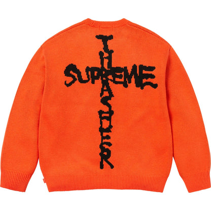 Orange Supreme Thrasher Sweater (FW24)