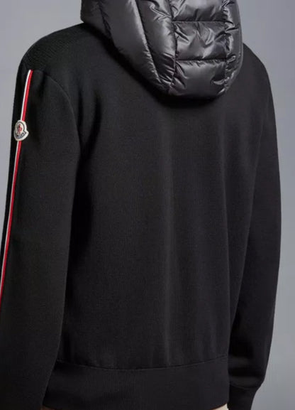 Moncler PADDED WOOL HOODIE