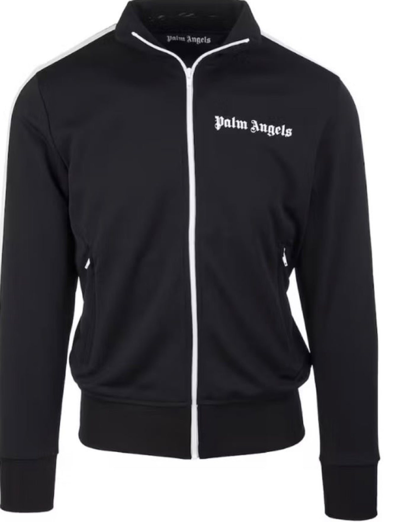 Palm Angels Classic Track Jacket Black/White SS22