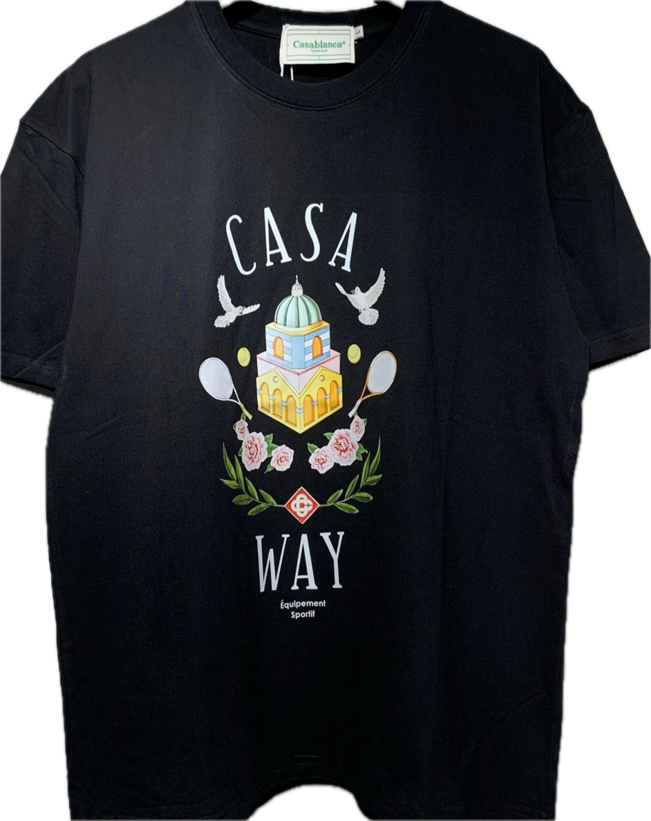 Casablanca 'Casa Way' T-Shirt Black