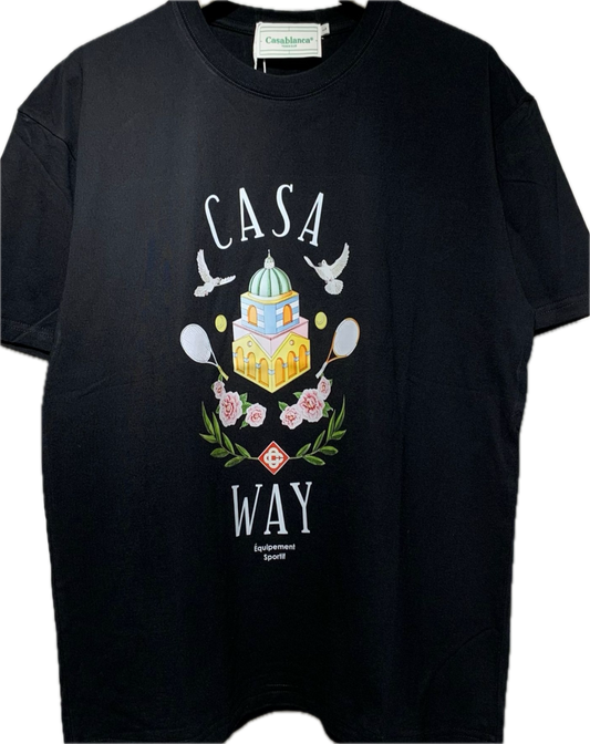 Casablanca 'Casa Way' T-Shirt Black