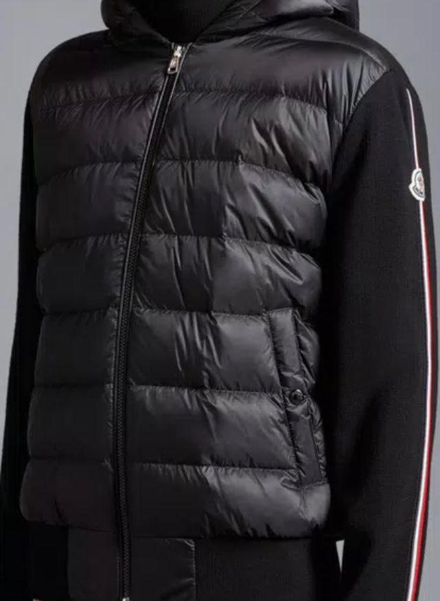 Moncler PADDED WOOL HOODIE