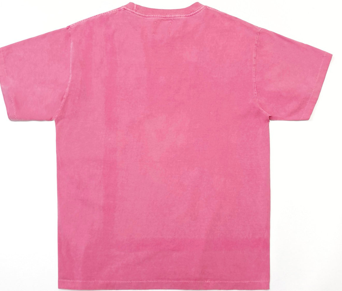 GALLERY VINTAGE LOGO PAINTED TEE SALMON PINK