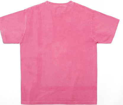 GALLERY VINTAGE LOGO PAINTED TEE SALMON PINK