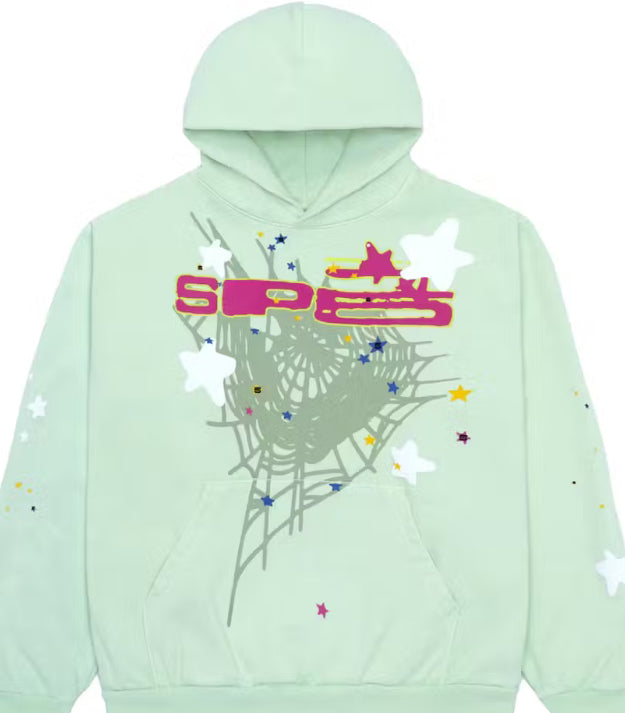 Sp5der SP5 Mint Hoodie
Mint