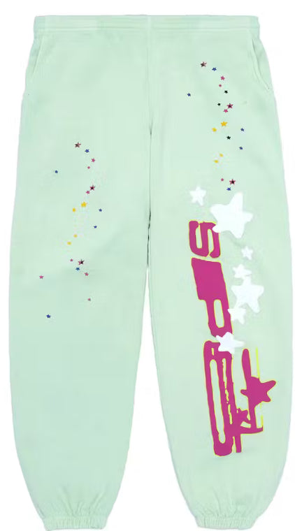 Sp5der SP5 Mint Sweatpants
Mint