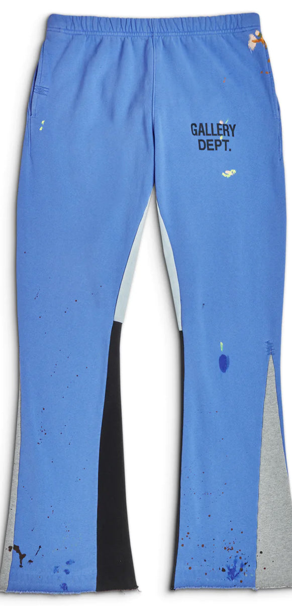 GD PAINTED FLARE SWEATPANT RoyalBlue