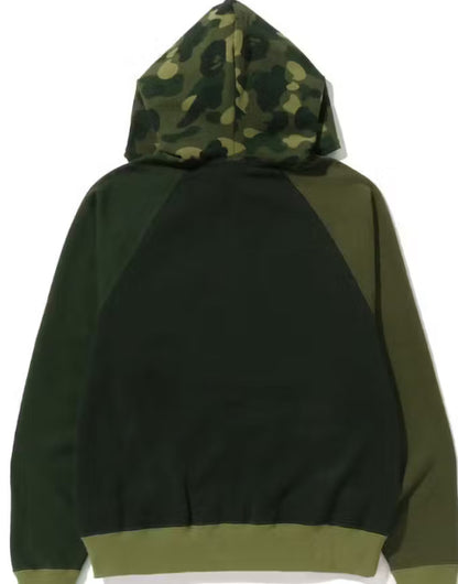 BAPE Color Camo Relaxed Fit Full Zip Hoodie
Green