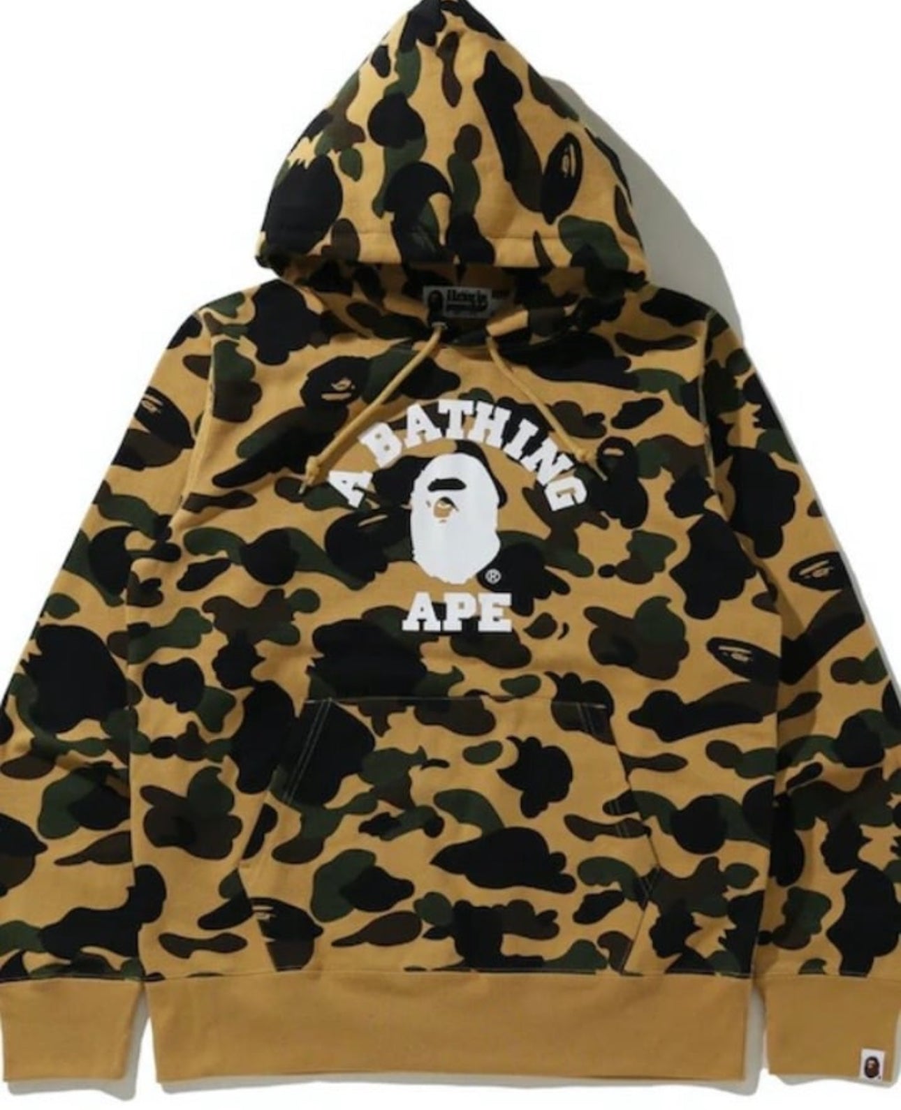 BAPE 1st Camo College Pullover Hoodie (SS21)